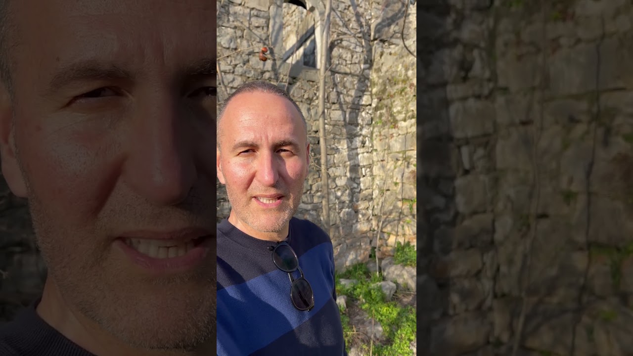 At the ruins of the chieftain Baca Kurti Gjokaj Gruda Tribe