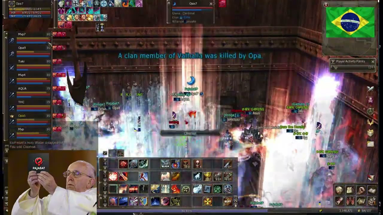 Zaken fight - L2 Epic Fail 15x - PAJABAT Clan - 4ª ed