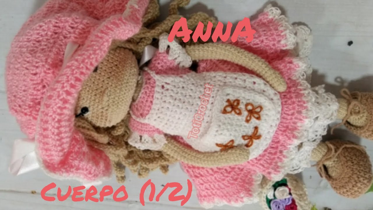 Amigurumi muñeca AnnA,cuerpo base (1/2)