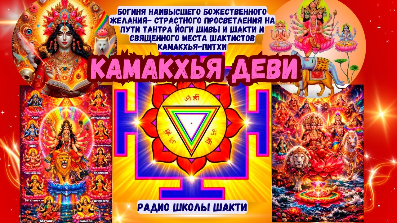 Камакхья Деви Богиня наивысшего Божественного желания- Страстного просветления на пути Тантра йоги