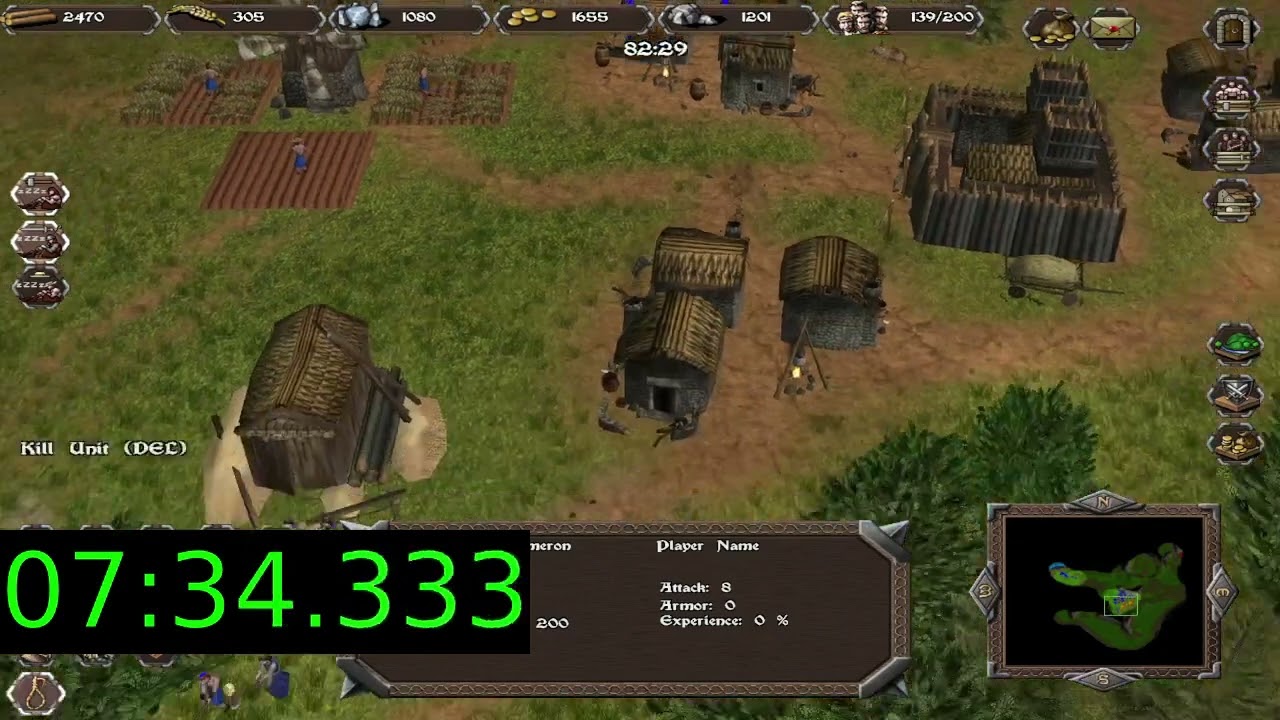 The Way to Falkirk - 17:42.299 - Campaign 3 Stage 8 - Highland Warriors Speedrun
