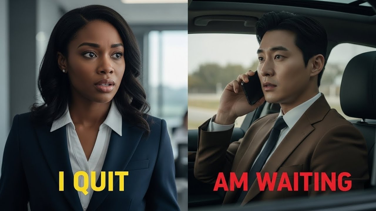 A Drunk lady Texts Her Boss to Quit — Realizes She Sent It to a Korean Billionaire Stranger Instead.