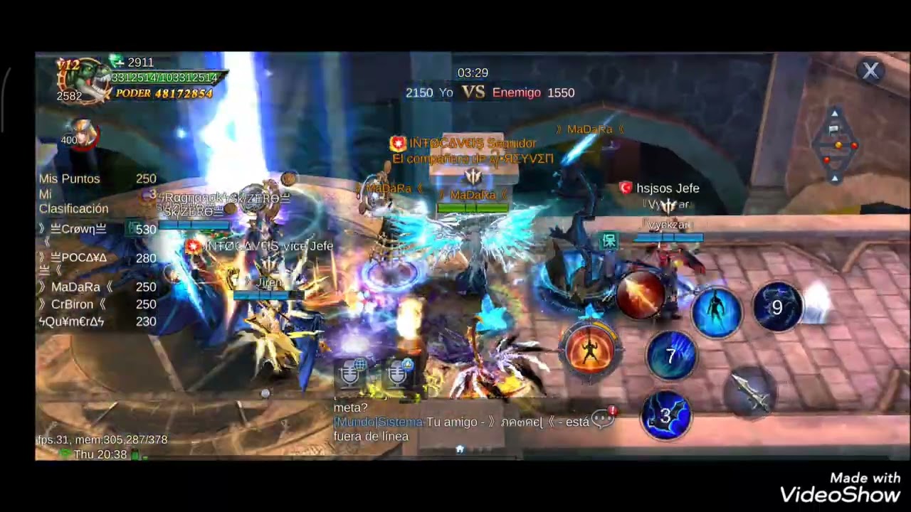 Goddess primal chaos SA240 MaDaRa Mago Carrera de armas 