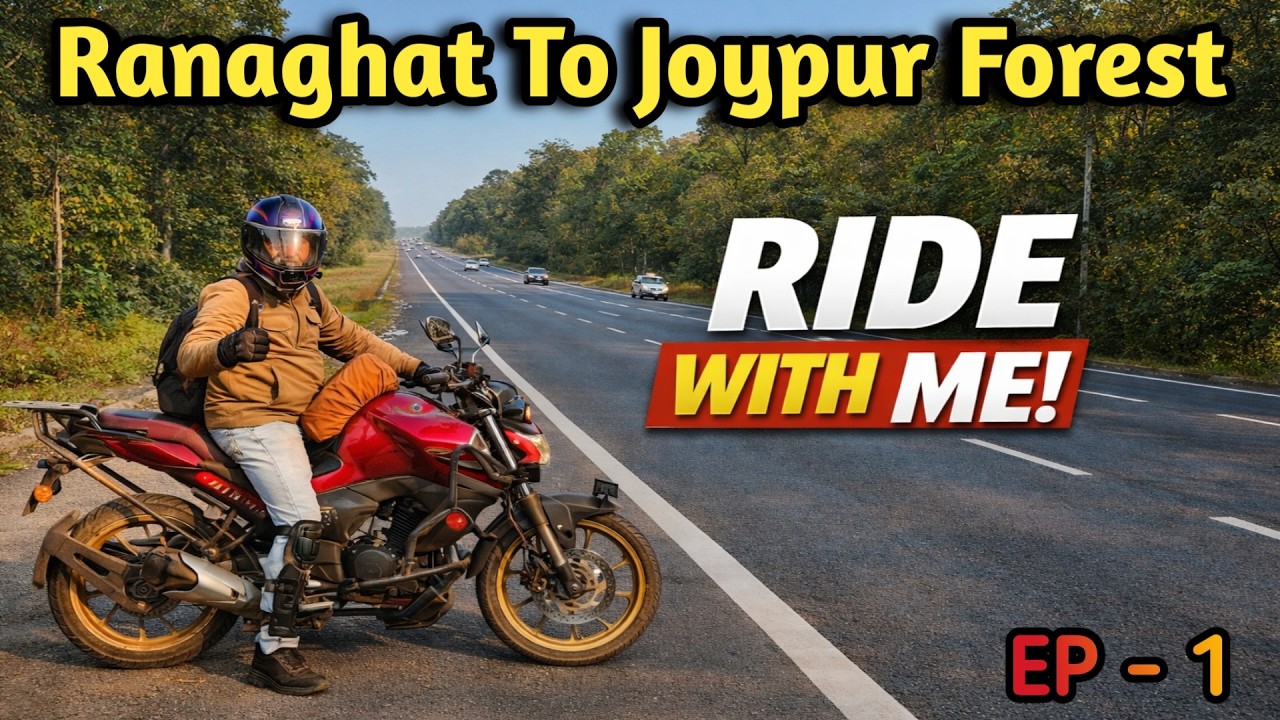 Ranaghat To Joypur Forest ।। Bike ride ।। Episode - 1 ।। Off-road ।। Raw adventure।। Joypur 2026 ।।