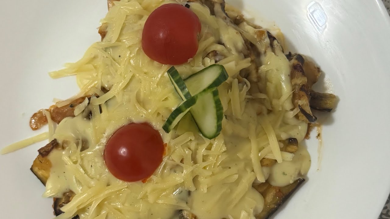 Bolognai töltött Padlizsán besamel sajtos mártás és Burek