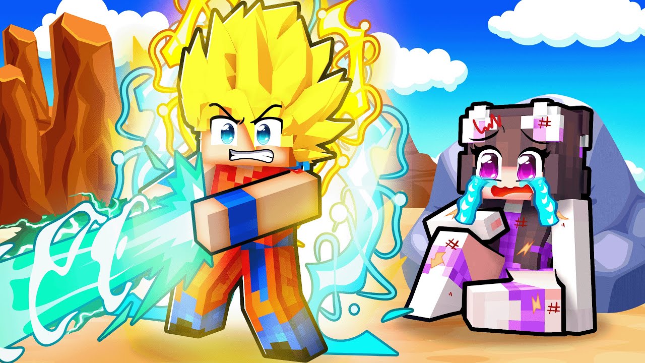 Als ANIME GOKU seine FREUNDIN beschützen in Minecraft!