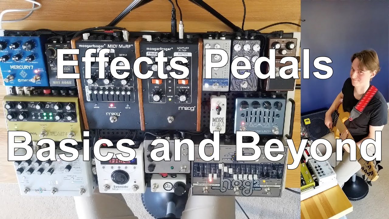 Effects Pedal Examples - From Classic To Crazy! [sound examples from the new bass board]