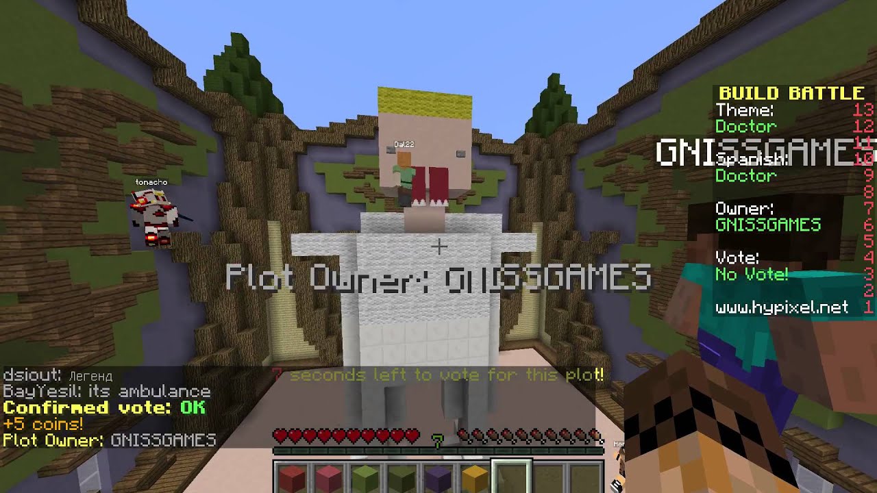 BUILD BATTLE EL DOCTOR 2D - Sara, Tonacho, Alex