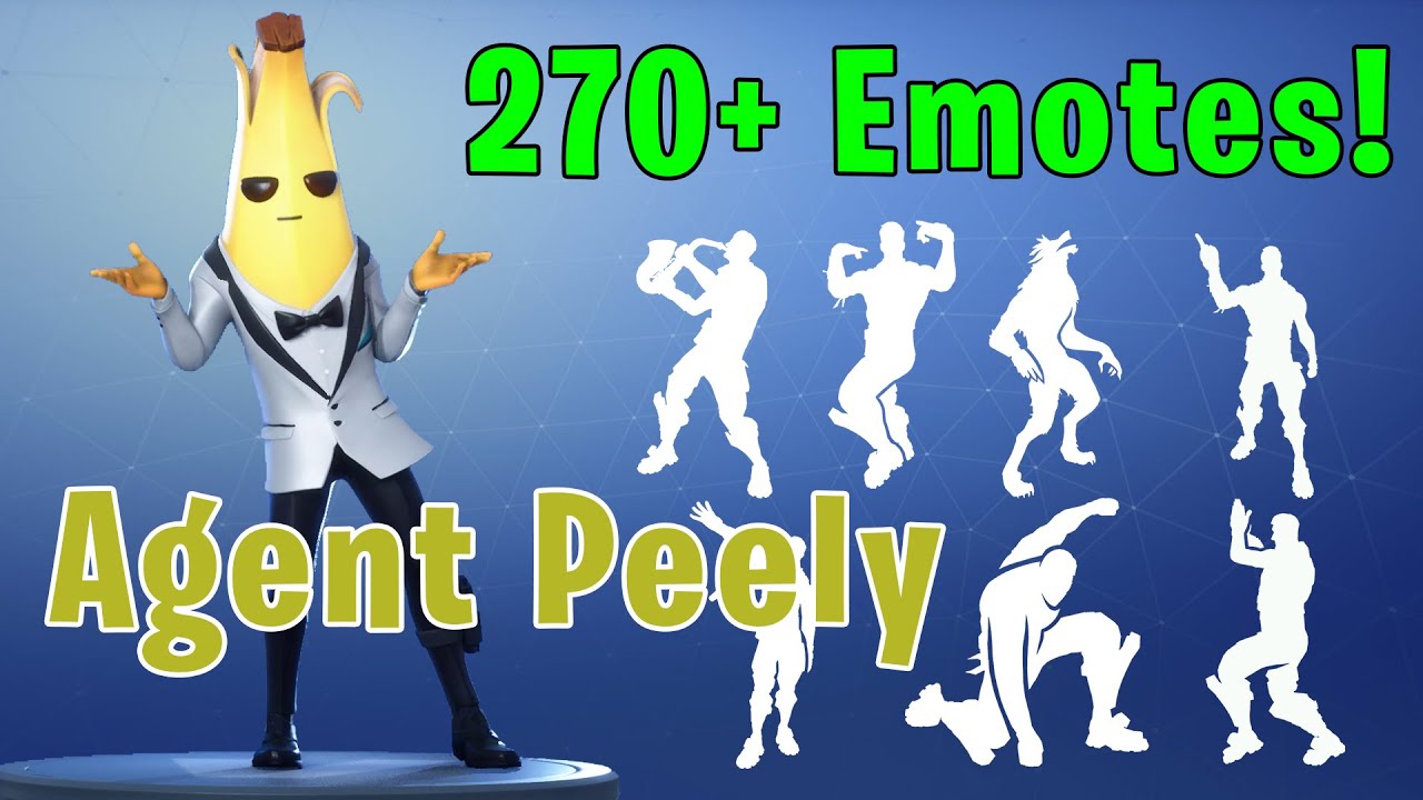 Agent Peely (Ghost) | 270+ Emotes | Fortnite Emotes