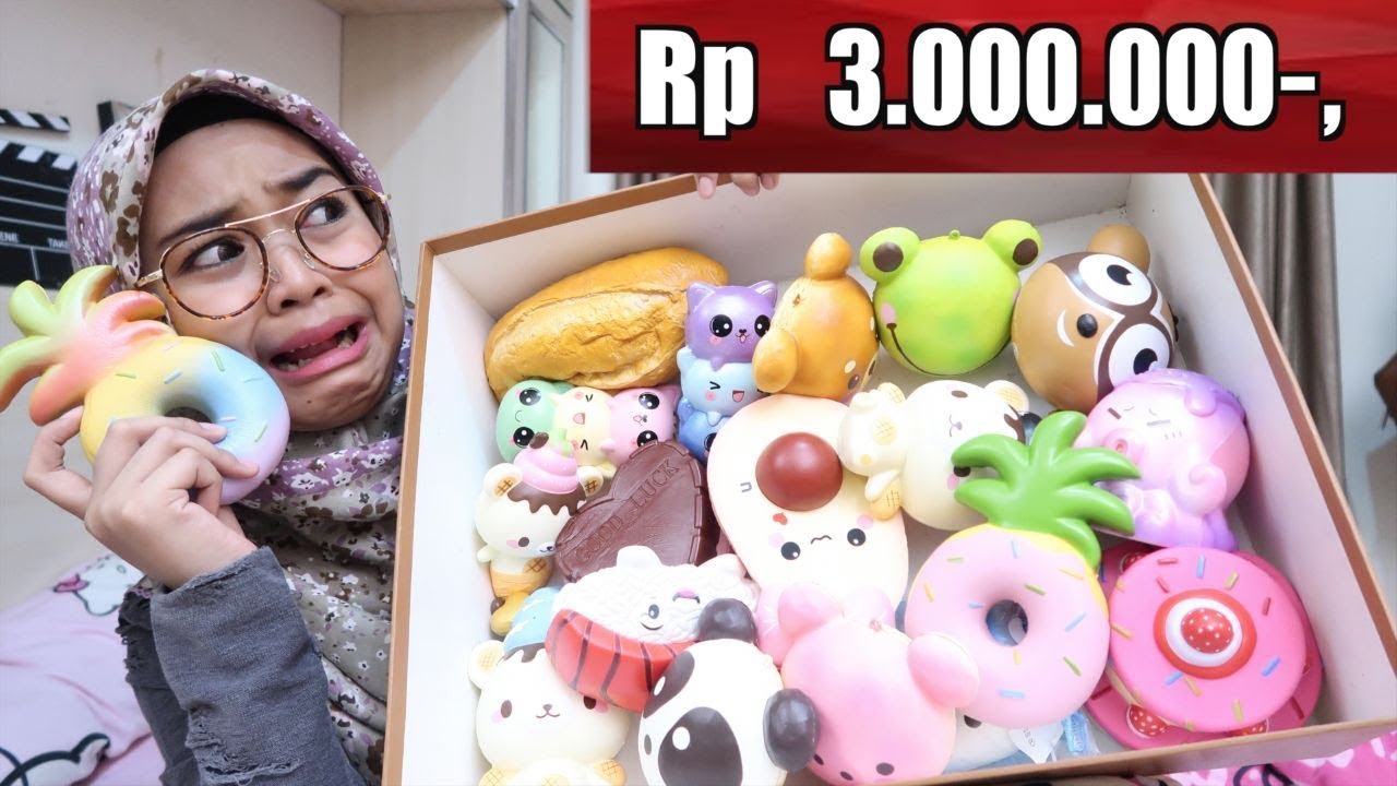 BELANJA SQUISHY SAMPAI Rp 3.000.000 ?! - Ria Ricis