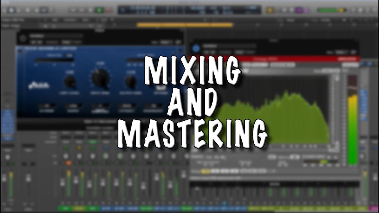 MIXING and MASTERING metal music (tutorial my intro)