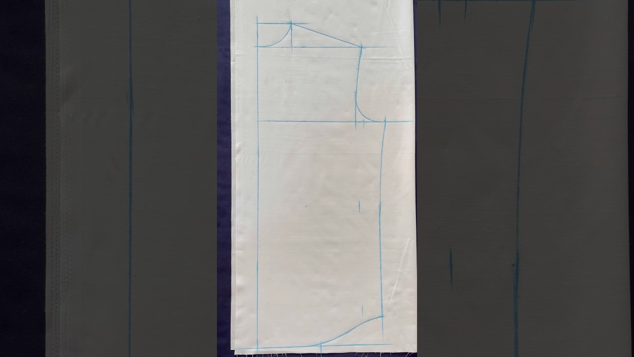 Perfect fitting shirt cutting 🌸✅ #shirt_cutting#shirtmaking #youtubeshorts#shorts #sewing