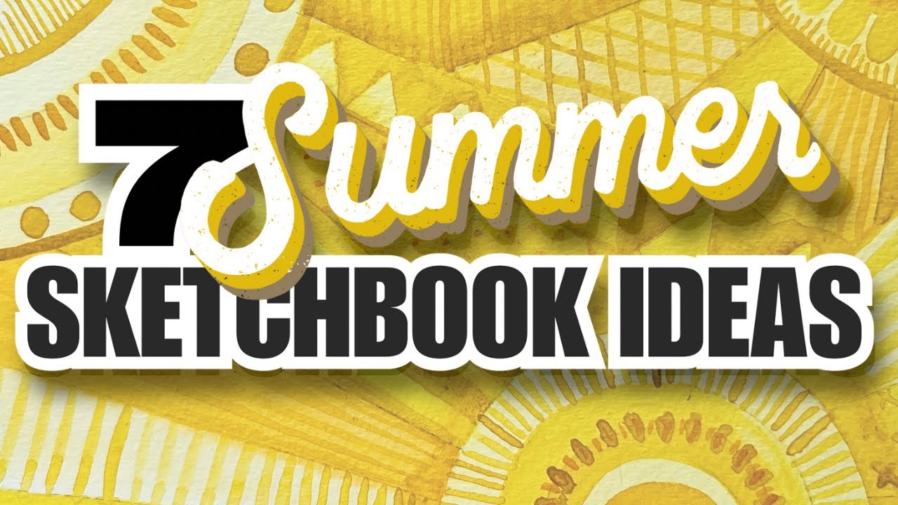7 satisfying ways to fill your sketchbook 