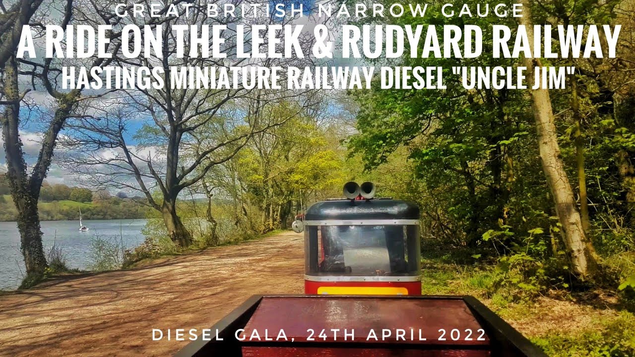 GREAT BRITISH NARROW GAUGE, A RIDE ON THE LEEK & RUDYARD RAILWAY, HASTINGS MR LOCO 