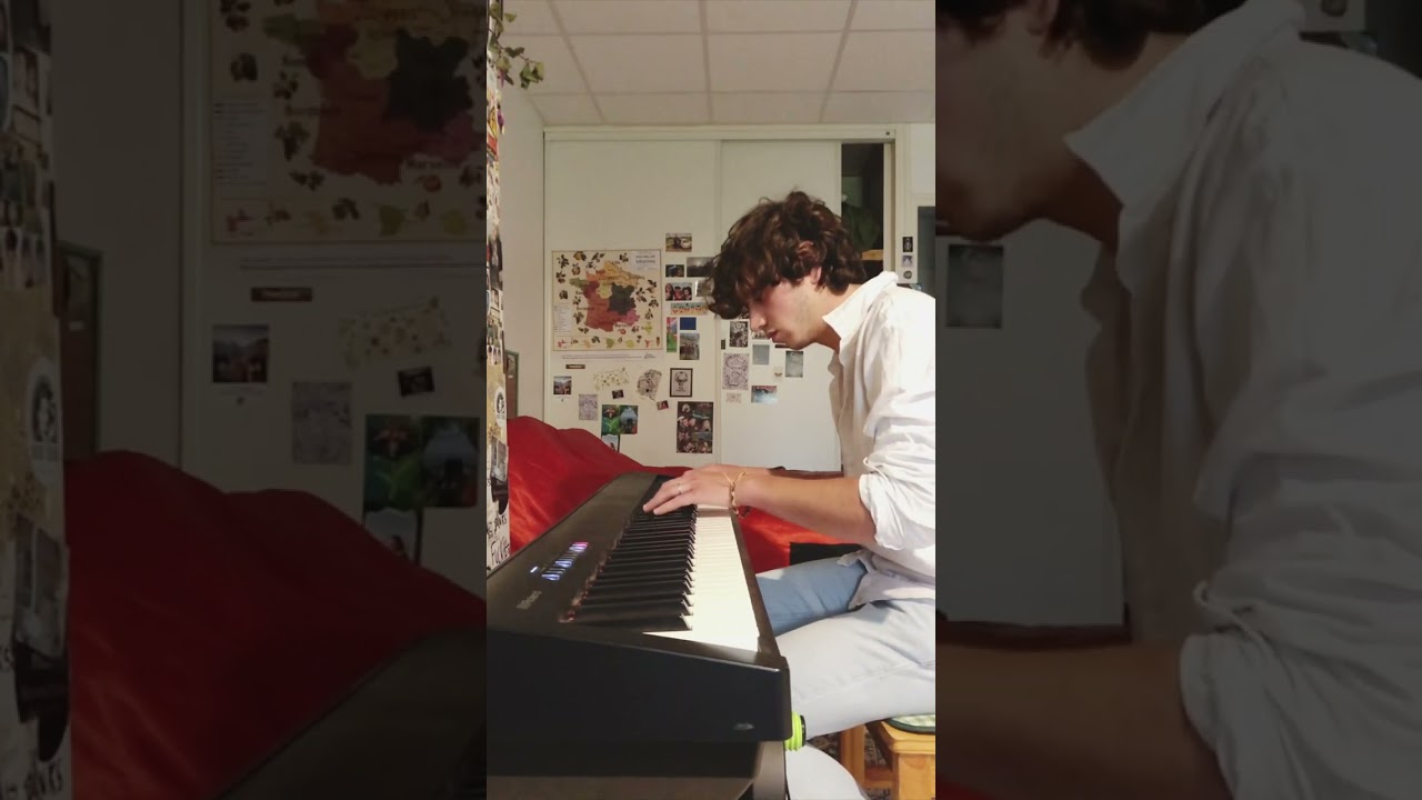 Les pleurs du ciel - composition au piano