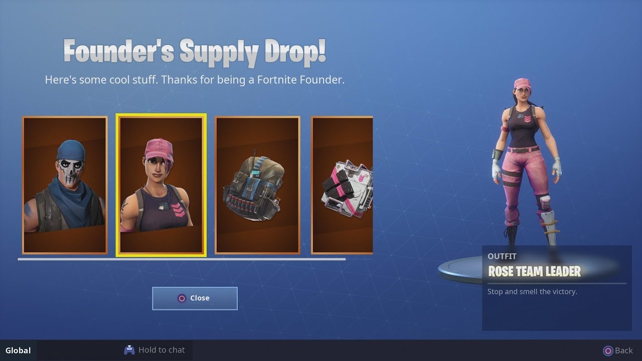 How To Claim Your Founder's Skins When You Buy Save The World (Rose Team Leader and Warpaint Skins)