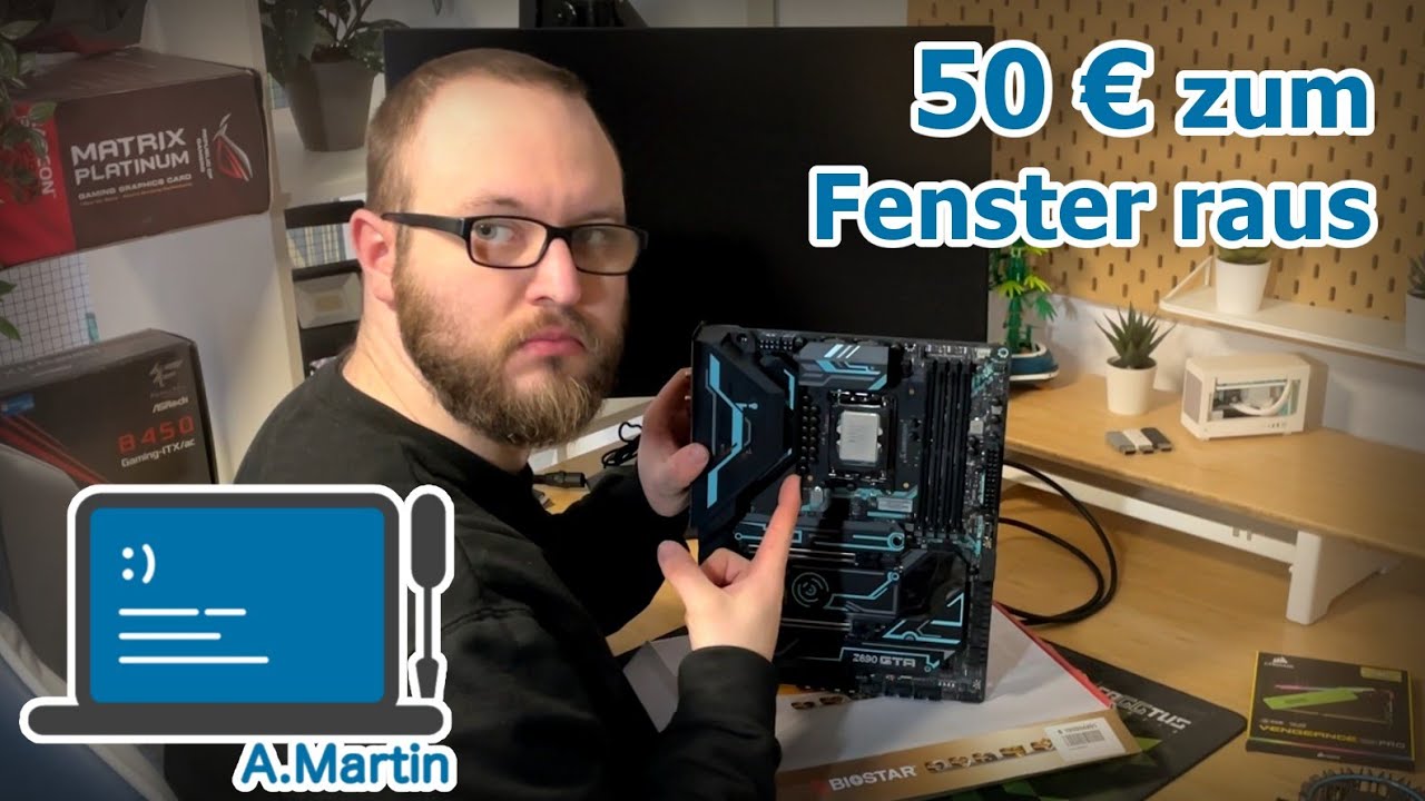 Anderer PC Laden sagt Mainboard is kaputt, das macht dann 50€