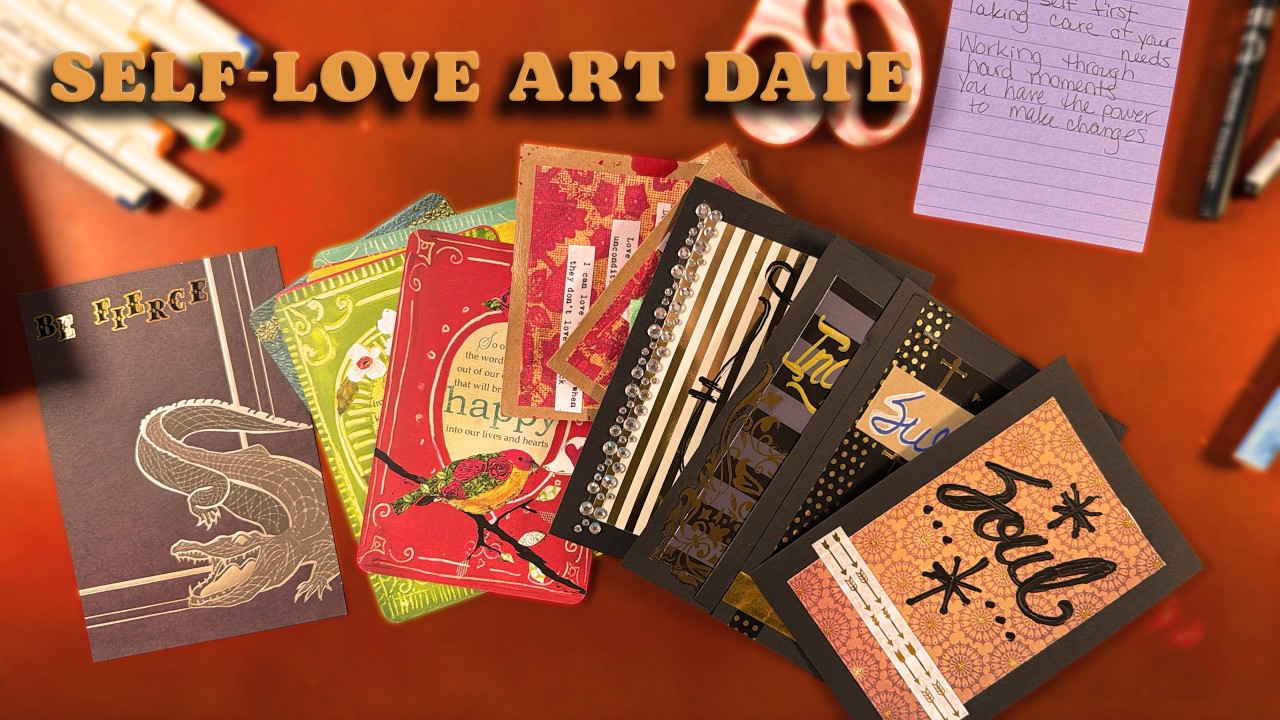 A Solo Art Date for Valentine’s Day | 4 Self-Care Projects