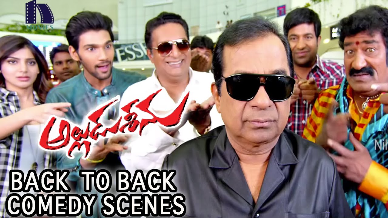 Alludu Seenu Back To Back Comedy Scenes || Bramanandam, Samantha, Venela Kishore,