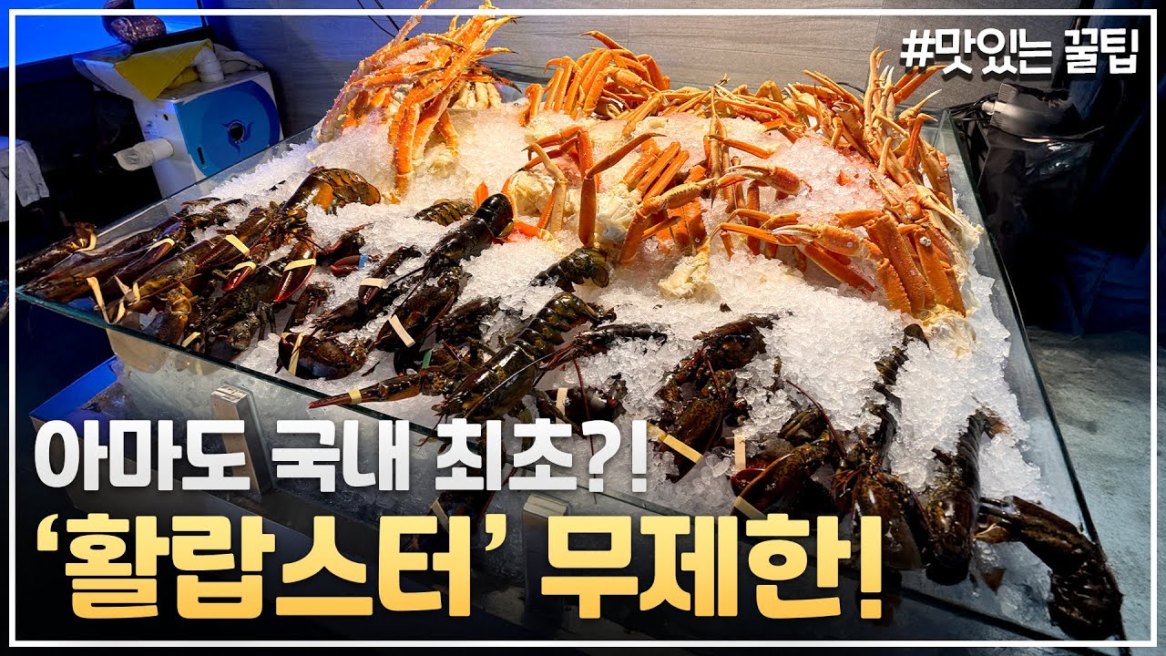 '노량진시장' 갑각류 오마카세를 소개합니다!