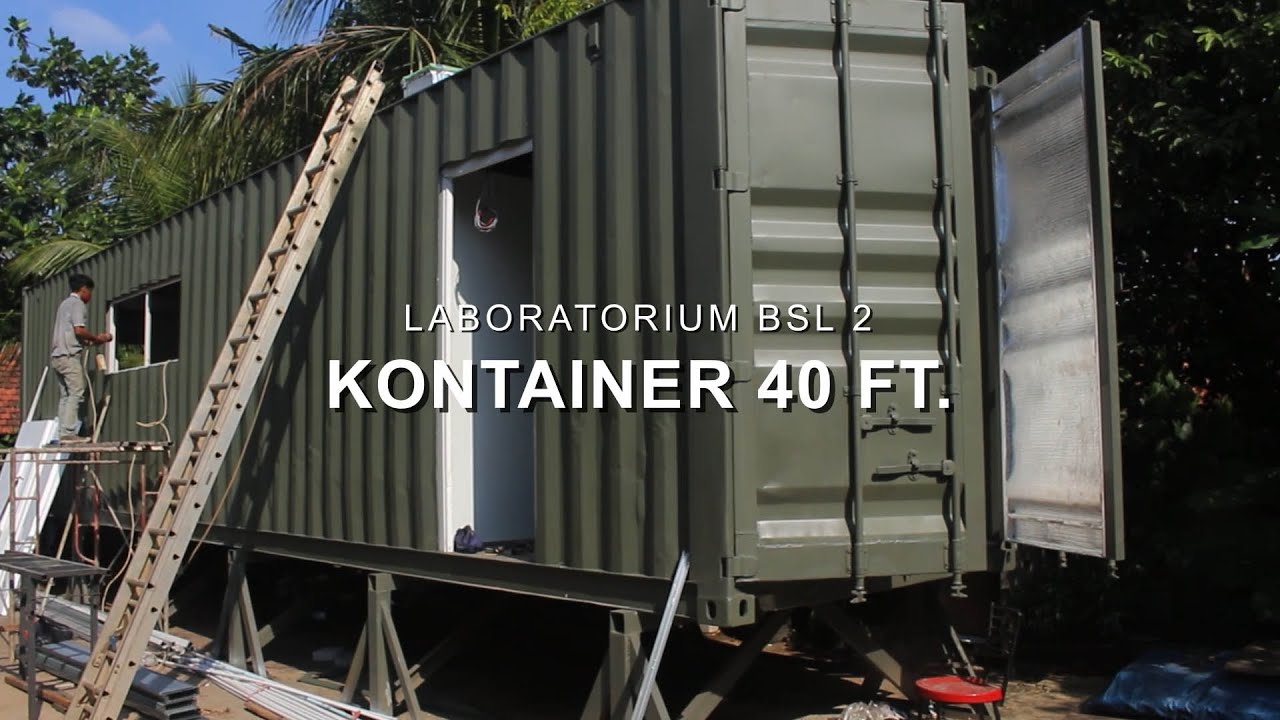 Laboratorium BSL 2 Kontainer 40 Feet - PT. Indotech Scientific
