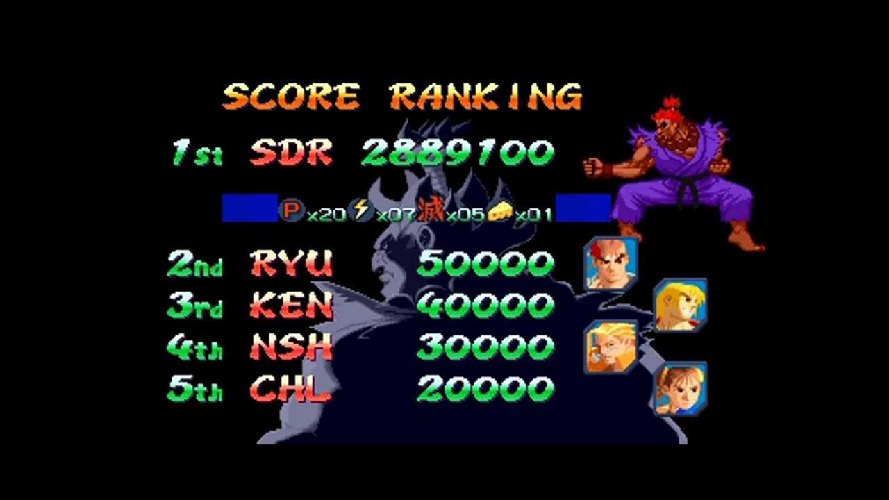 Street Fighter Zero 2 Alpha ~ Shin Gouki 【TAS】