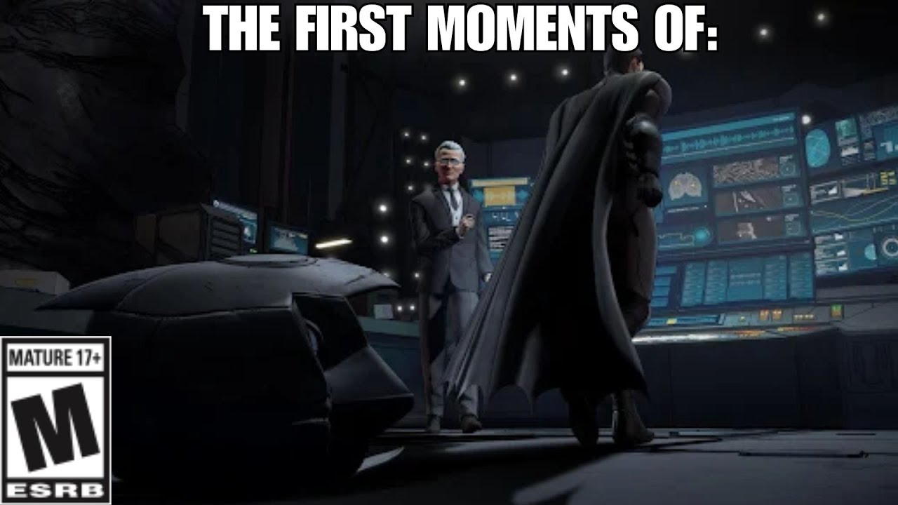 The First Moments Of: Batman: The Telltale Series