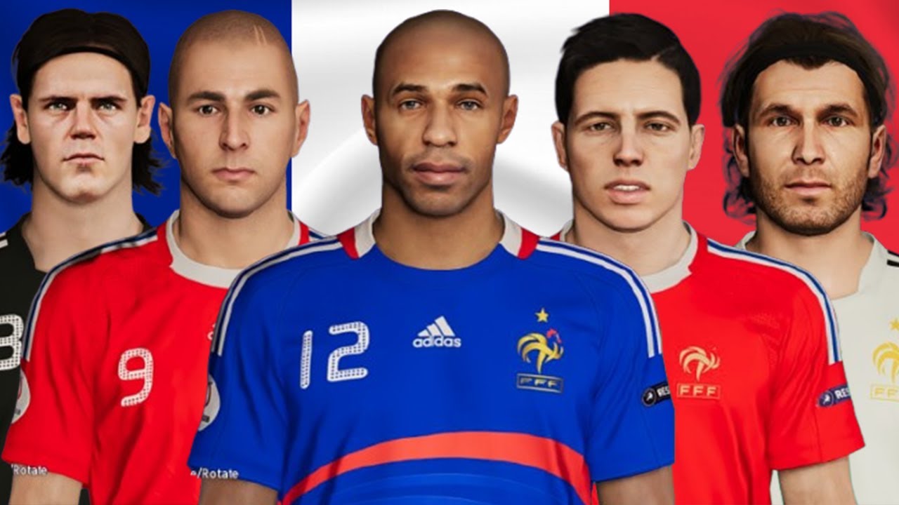 France Euro 2008 PES 2021 PC