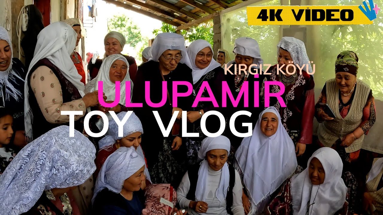 KIRGIZ DÜĞÜNÜ //  GELİN VE DAMATLA  GELENEKSEL ANLAR