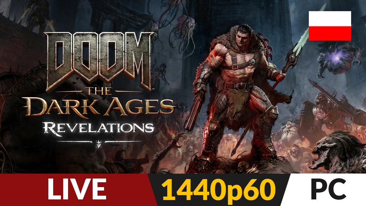 DOOM: The Dark Ages PL - DLC: Revelations 😈 LIVE 🔥 Zakończenie
