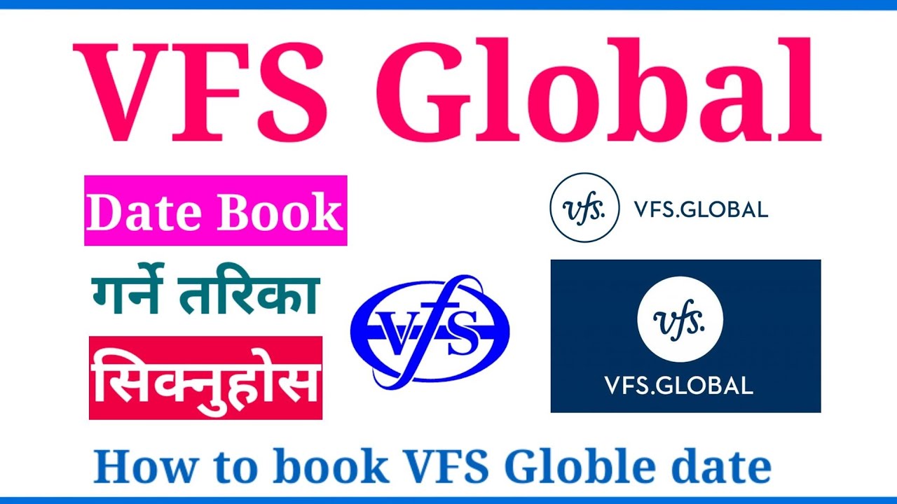 How to book VFS date appointment | vfs date kasari line | vfs global nepal
