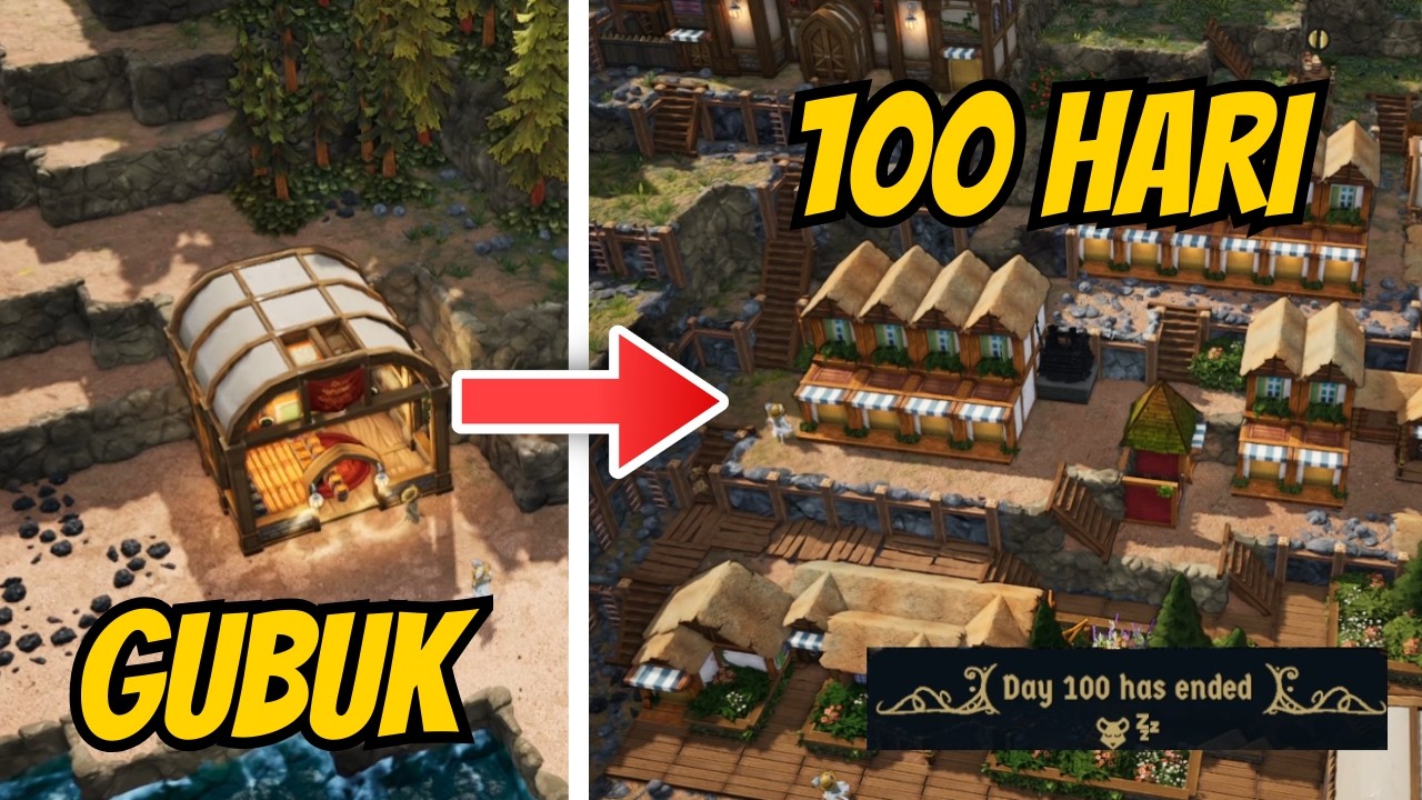 AKU BERMAIN WHISKERWOOD SELAMA 100 HARI DAN INI YANG TERJADI