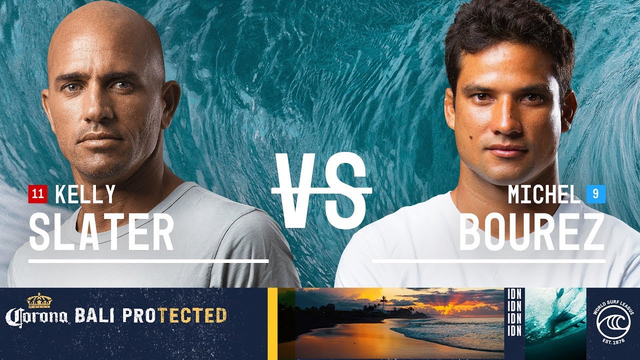 Kelly Slater vs. Michel Bourez - Round of 16, Heat 6 - Corona Bali Protected 2019