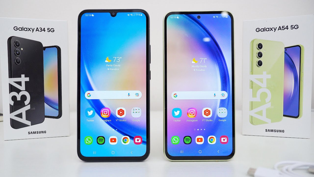 Samsung Galaxy A34 vs A54 Comparison! What's the Difference?