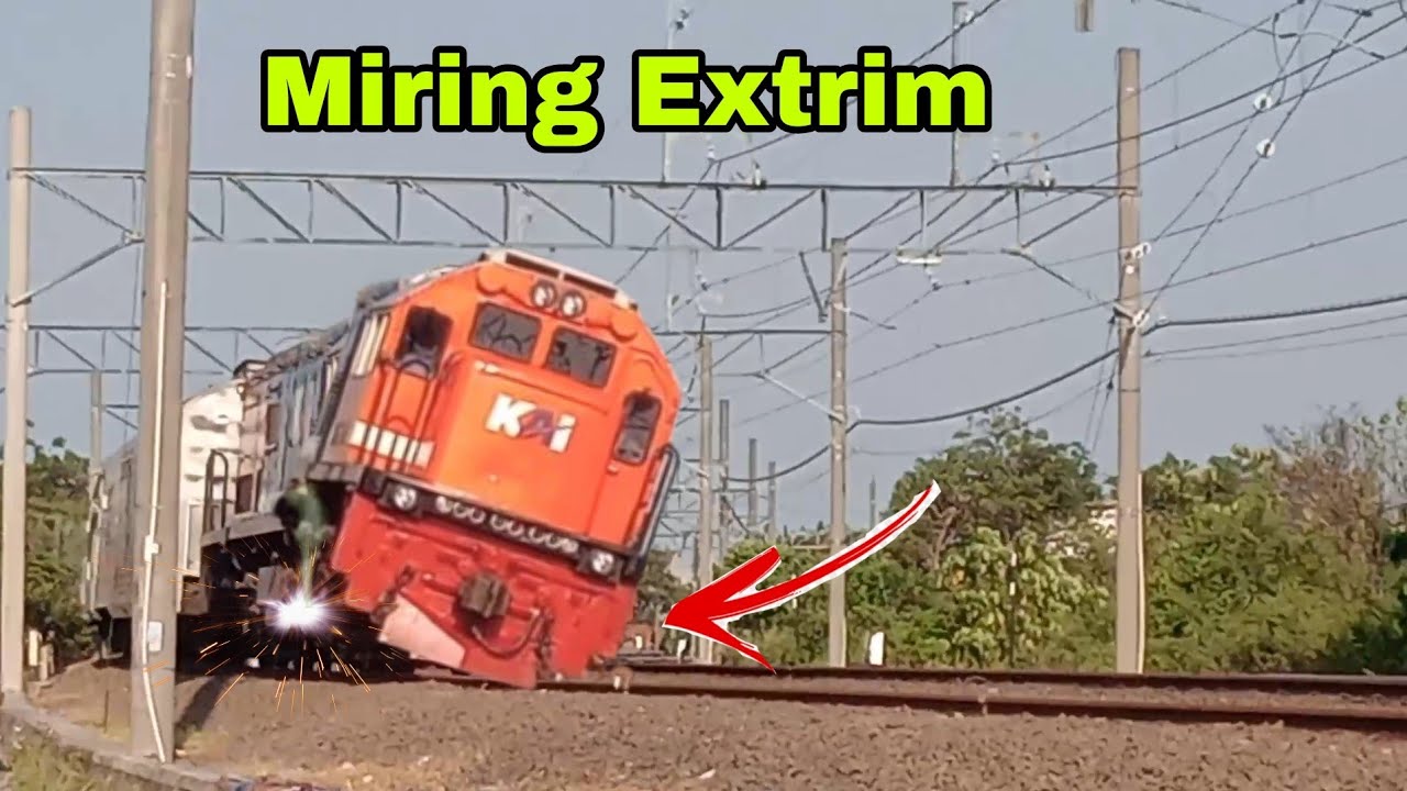 JALUR EXTRIM❗️KERETA API PANJANG | KERETA API INDONESIA | KERETA API CEPAT