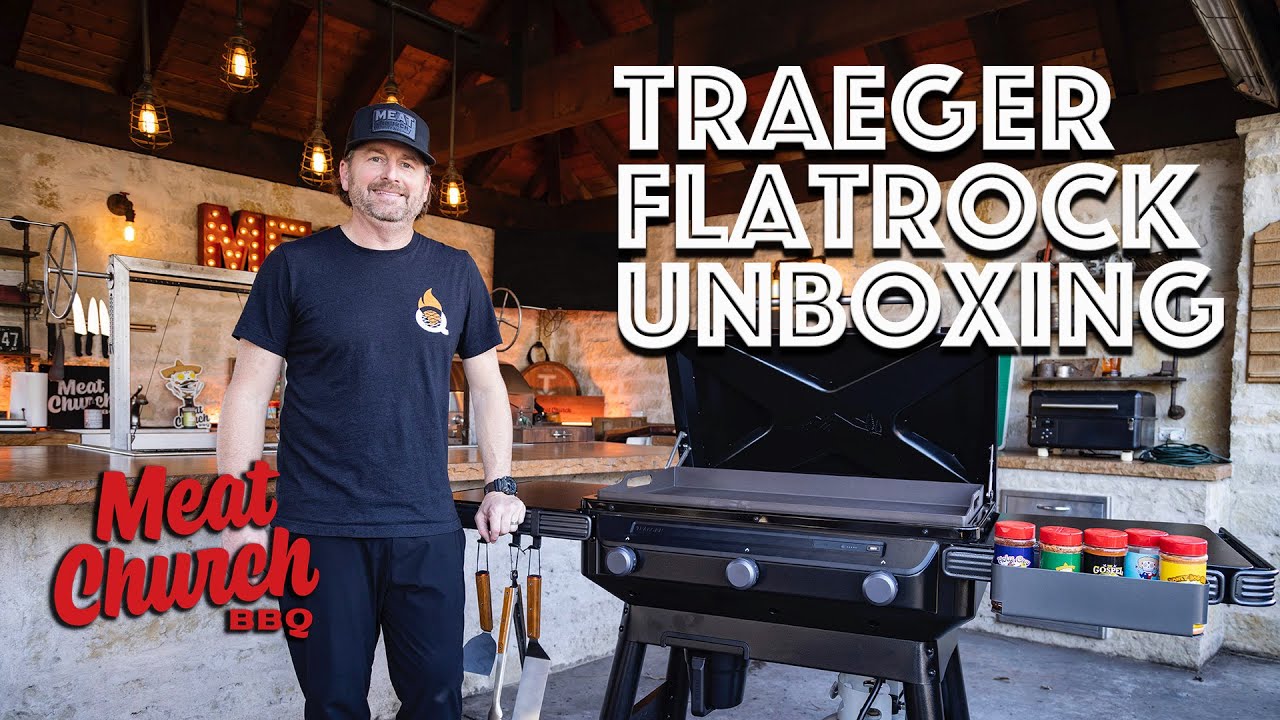 Hottest New Griddle on the Market? - Traeger Flatrock unboxing & review