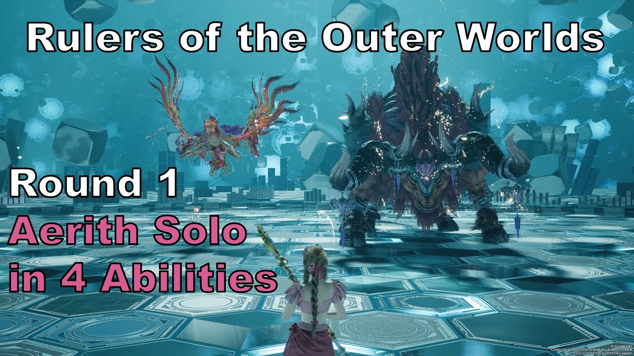 Final Fantasy VII Rebirth Rulers of the Outer Worlds Kujata and Phoenix in 4 Abilities