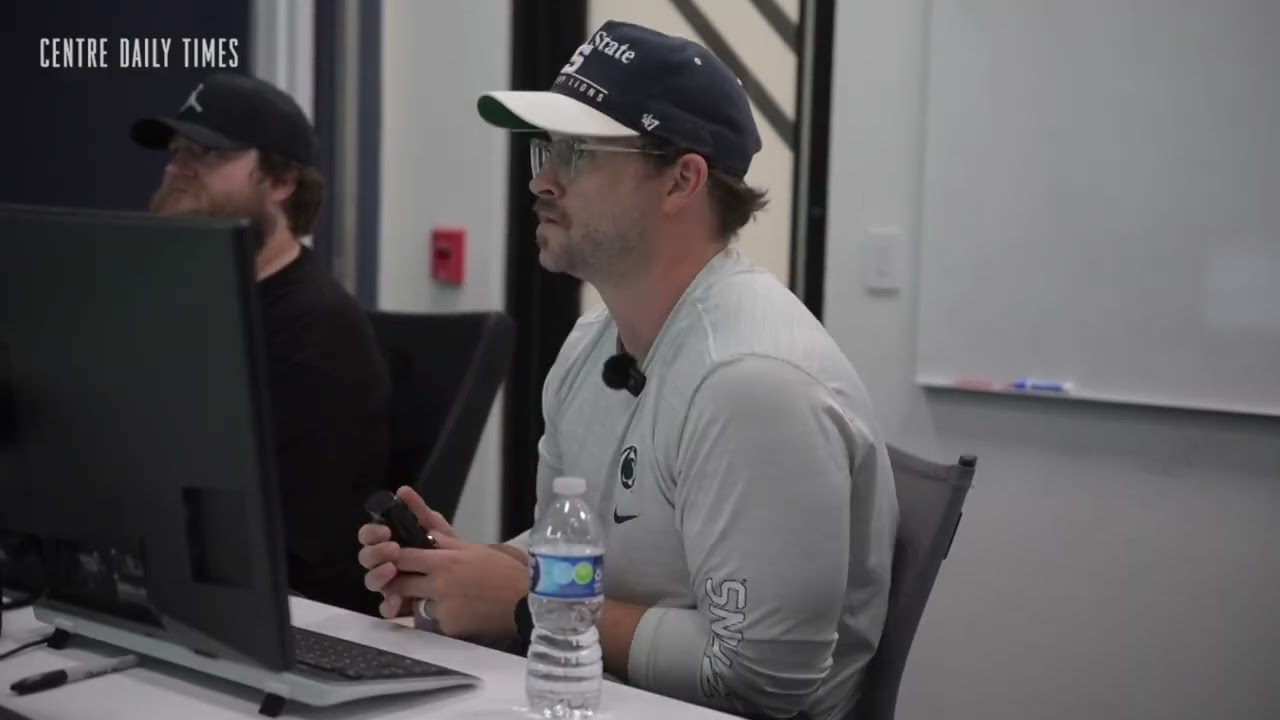 Penn State offensive coordinator Taylor Mouser breaks down QB Rocco Becht's film