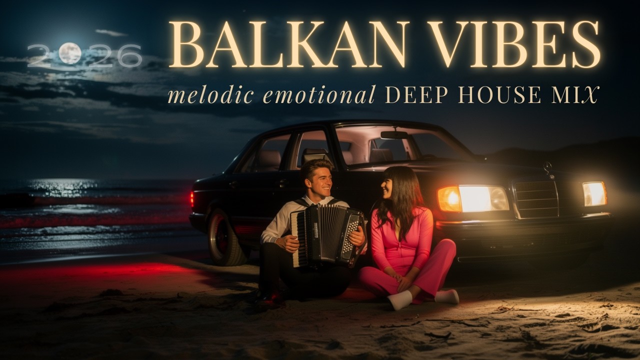 Balkan Melodic Deep House 🌙 2 Hour Night Mix | Mercedes W126 Edition 🚗✨