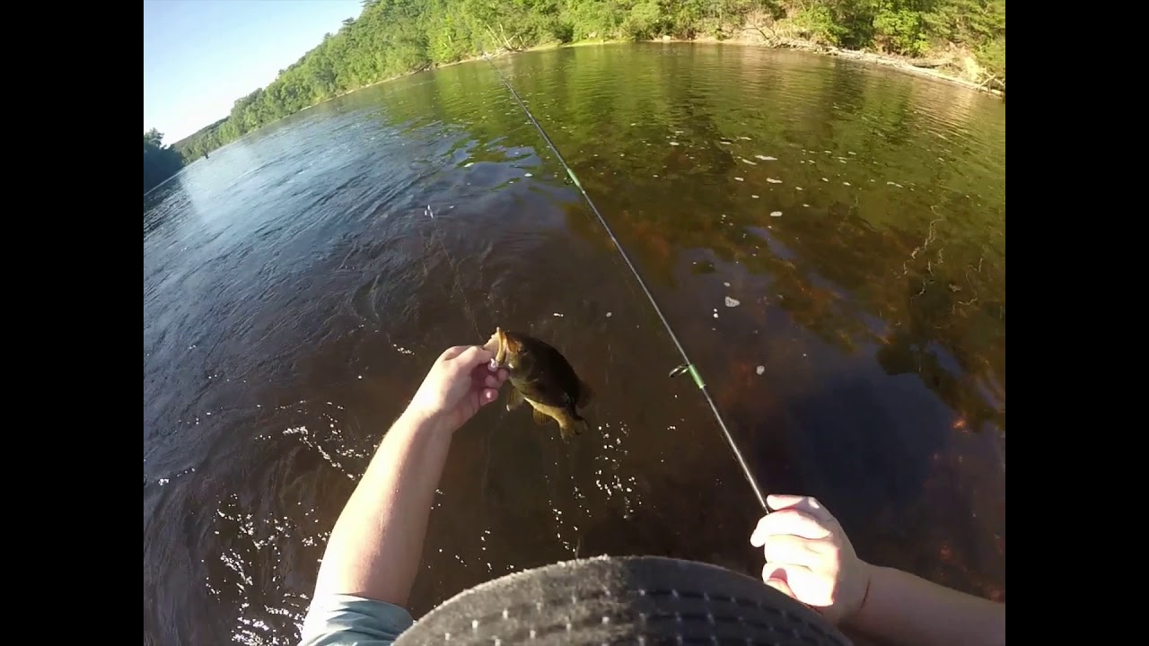 Fishing the Muskegon river in Mi