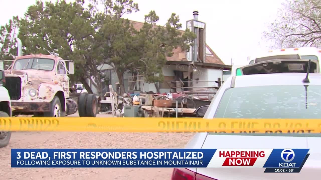 Hazmat incident in Mountainair: Mayor says victims were found after missing work
