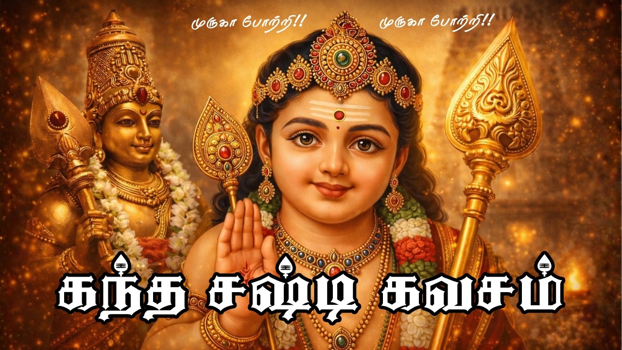கந்த சஷ்டி கவசம் I Kanda Sashti Kavasam I முருகா போற்றி போற்றி #murugansongs #kandhasashti #murugan 
