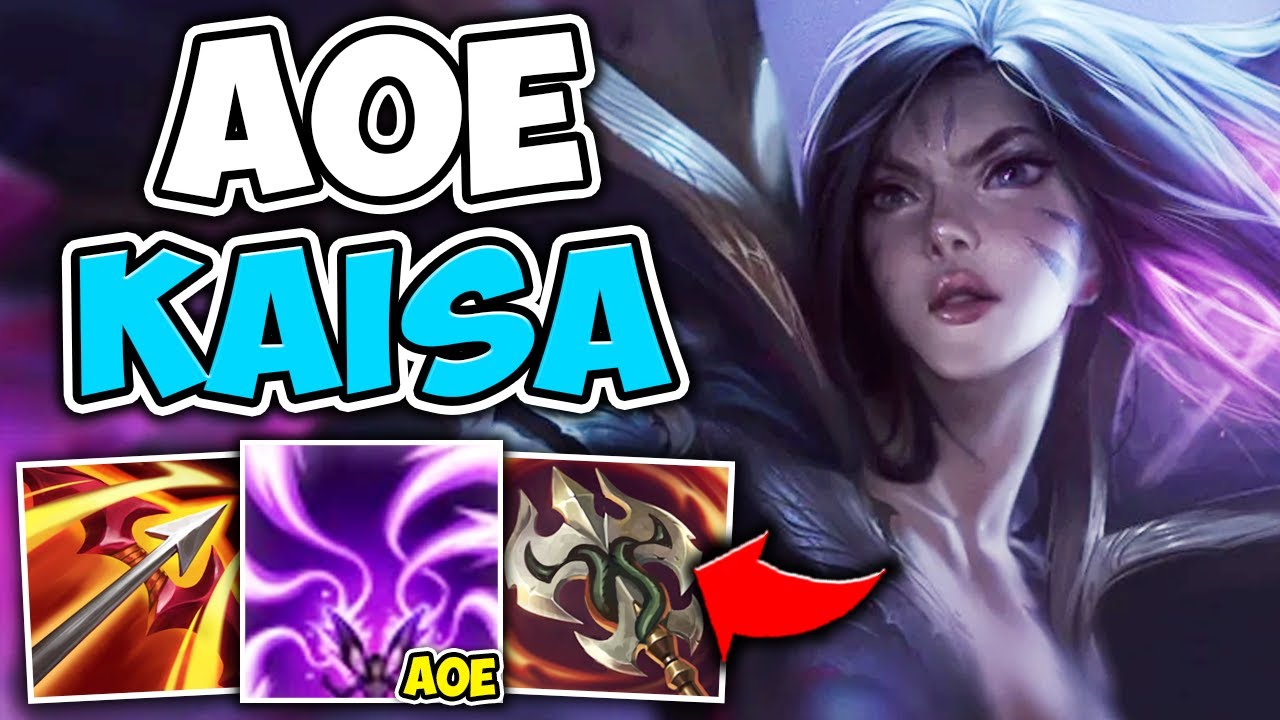 WTF?! SPLASH DAMAGE KAI'SA MELTS EVERYONE AROUND HER (MASSIVE AOE) - League of Legends