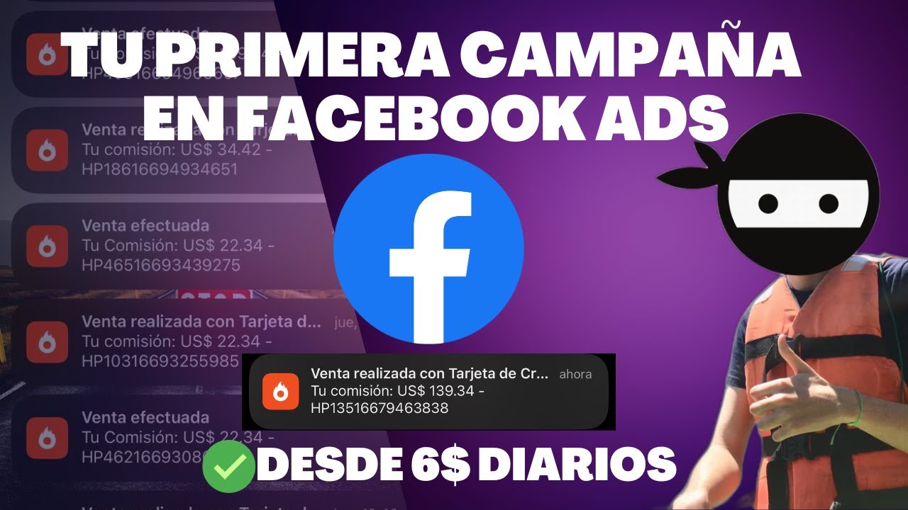 🔥 Campañas en Facebook Ads (AFILIADOS) HOTMART 2024 | Vende en AUTOMÁTICO [Crashing] 💸