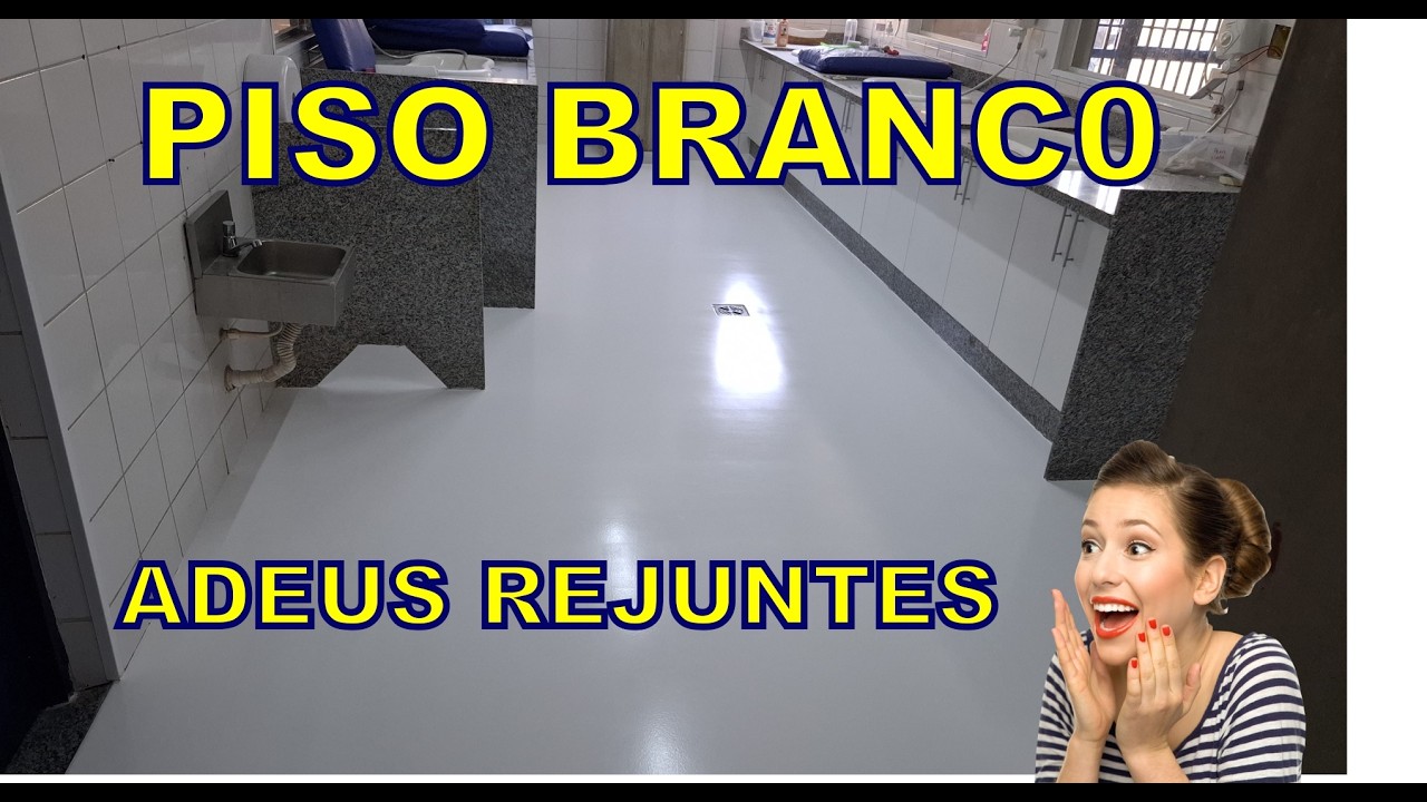 Piso de epóxi e acabamento em PU, Adeus rejunte