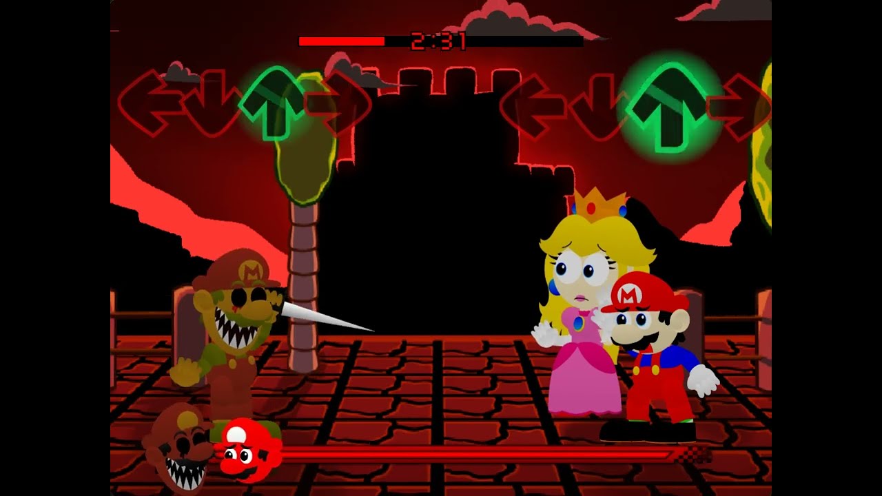 Let's-A-Go | Mario And Mario.EXE Sing It's-A-Me (Mario's Madness)