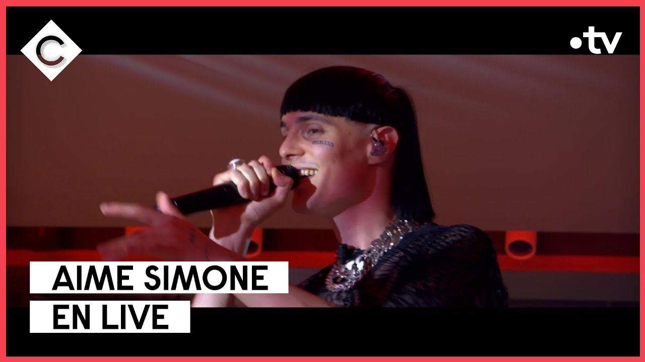 Aime Simone - “Shining Light” - C à vous -  30/05/2023
