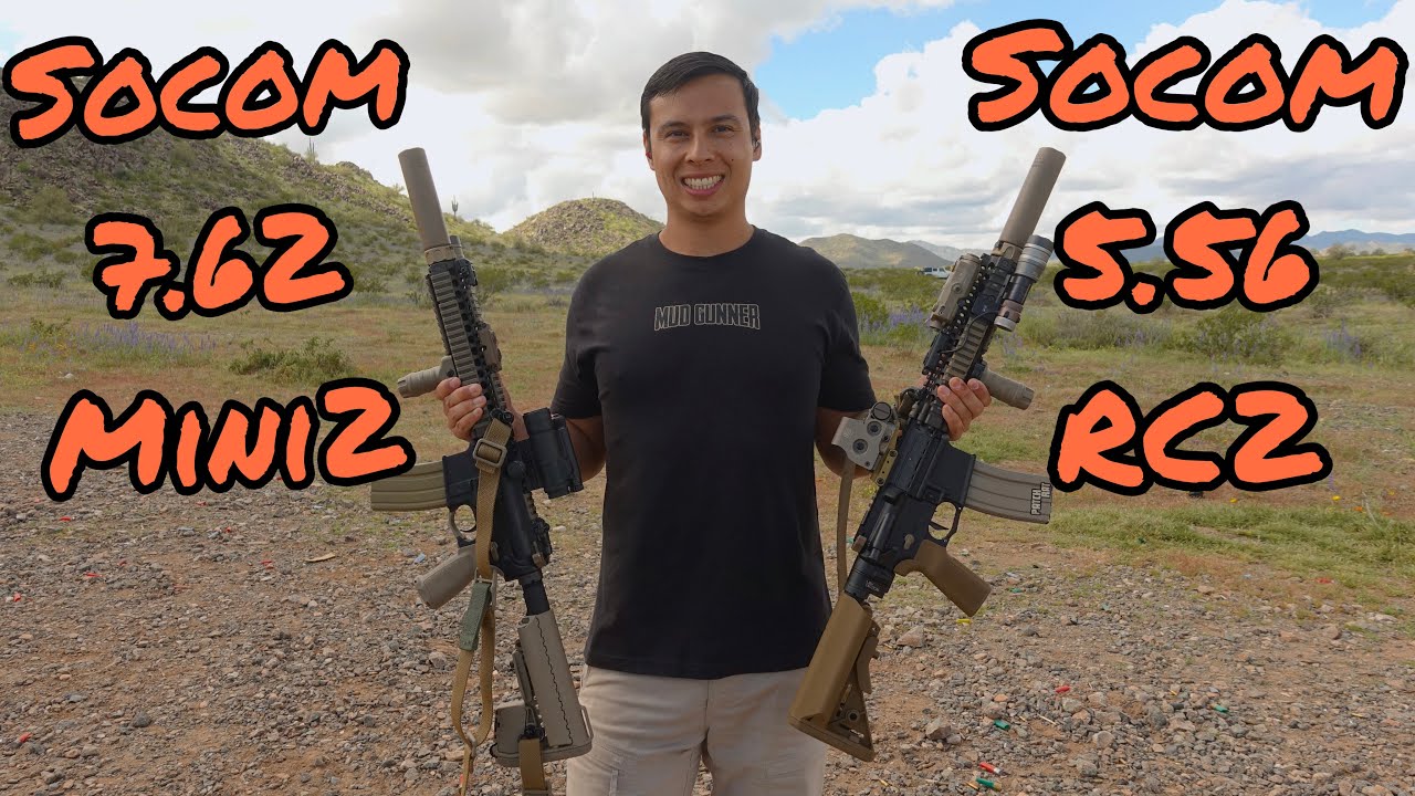 Surefire Socom RC2 5.56 vs 7.62 Mini