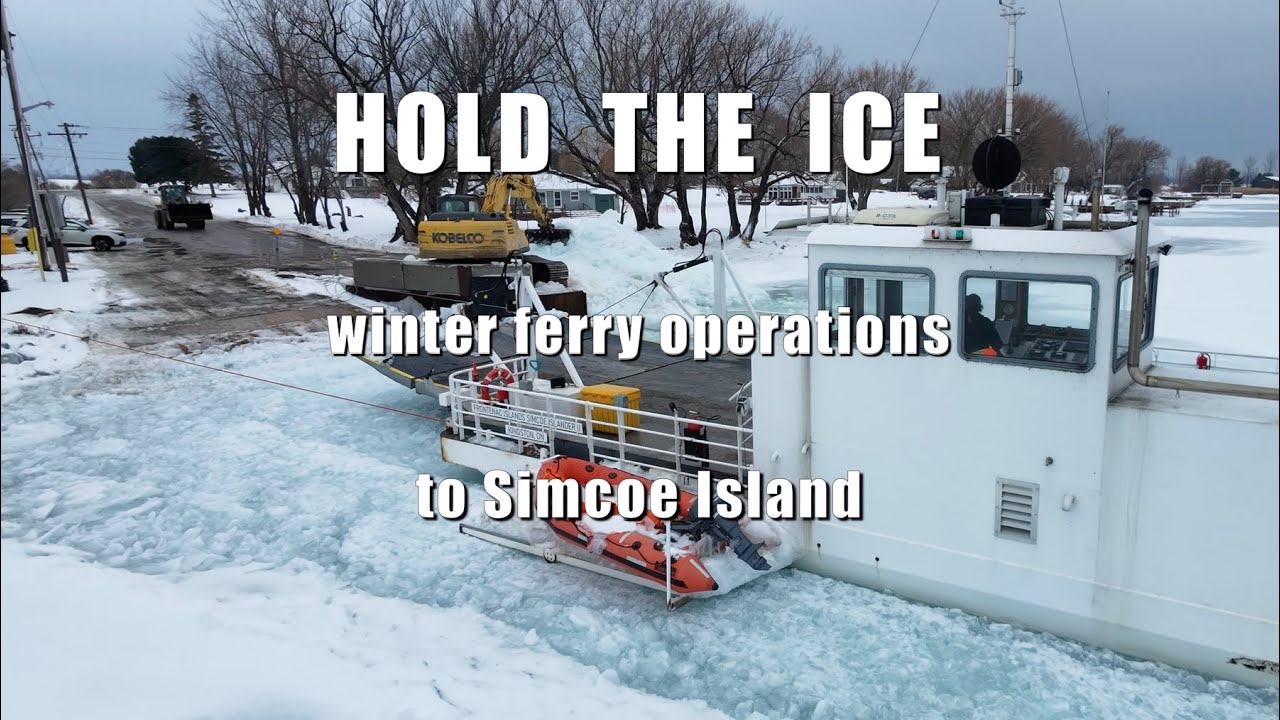 Hold the Ice  -  Keeping a critical ferry link running in winter 4K