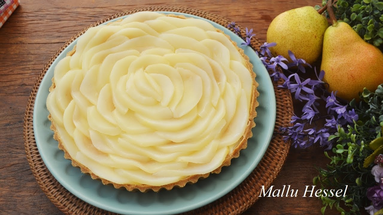 Receita de Torta de pera - Mallu Hessel